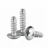 Tornillos Autorroscantes de Acero Inoxidable 304 de Cabeza Plana Phillips Grandes M2-M5 Tornillos Autorroscantes de Cabeza de Sombrilla Tornillos de Cola Plana