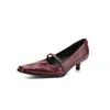 Zapatos Mary Jane Cuadrados Delgados y Alargados Estilo Francés de Piel de Oveja, Zapatos de Cuero Genuino de Tacón Medio Delgado con Boca Baja para Mujer, Primavera 2026