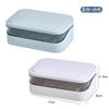 Caja de Jabón con Tapa Abatible Creativa Drenaje Libre Sin Taladro Hogar Baño Caja de Jabón para Baño Caja de Jabón para Lavandería Soporte para Jabón
