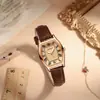 Reloj para Mujer Marca Seno Reloj Cuadrado Pequeño Tipo Barril de Comercio Exterior Reloj de Cuarzo para Mujer