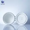 50g Caja de Polvo Dental Material de Empaque Botella de Boca Ancha Botella de Crema de Noche Crema de Manos Caja de Polvo de PP Tarro de Plástico Blanco Botella Recargable Cosméticos