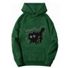 Sudadera con capucha de marca de moda transfronteriza 2025 nueva primavera y otoño estampada holgada unisex top para mujer al por mayor de moda