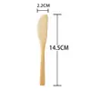 Directo de fábrica cuchillo de madera natural LOGO cuchillo para queso cuchillo para niños cuchillo para mezclar miel cuchillo occidental cuchillo de mantequilla de bambú