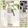 Tarro de Sal Cuantitativo Caja de Condimentos Sellada a Prueba de Humedad Control de Volumen Tarro de Condimentos de Vidrio Set de Botellas de Condimentos para Cocina Doméstica