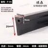Tira de Vedação de Espuma de Silicone em Formato de 9 Tira de Vedação Tira de Vedação para Forno Tira Esponjosa de Silicone Tira P
