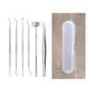 Lâmpada LED de Iluminação Oral Ferramenta de Limpeza dos Dentes Removedor de Tártaro Cálculo Cuidado Dental Gadget Doméstico Prático