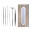 Fabricantes de herramientas dentales punzón para herramientas dentales raspador de sarro bucal cuidado bucal espejo de cavidad oral