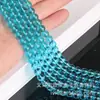 Pressionar Cordão 4.6.8mm Contas Redondas Transparentes Contas de Luz de Cristal Acessórios de Joalheria que Não Desbotam Contas Contas de Vidro Contas Soltas
