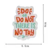 Nuevas Calcomanías de Tela Bordadas con Citas Inspiradoras de Celebridades para Decoración de Ropa Parches de Letras Calcomanías Parches Bordados de Energía Positiva Planchado