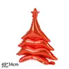 Globo de Película de Aluminio 4D de Navidad de 22 pulgadas, Bola, Campana, Cuadrado, Decoración de Atmósfera para Fiesta Navideña, Venta al por Mayor Transfronteriza