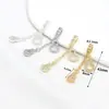 Pingente Cor de Cobre Banhado a Ouro 14K Preserva Cor Borboleta Estrela Charme Pulseira Colar DIY Acessórios de Joias com Contas D175
