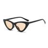 Gafas de sol de ojo de gato, nueva moda, gafas de sol transfronterizas europeas y americanas, tendencia de personalidad, gafas de sol triangulares, montura pequeña, simples, al por mayor