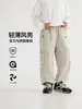 Calça Jogger Cargo Esportiva Casual Tendência Outono para Meninos Coleção Outono 2026 Calças Infantis Confortáveis Soltas Corte Reto