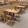 Restaurante Ocidental Comercial Sofá de Deck Moderno Simples Hotel Hot Pot Restaurante Ocidental Café Loja de Chá com Leite Combinação de Mesa e Cadeira