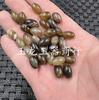 Ónice de Seda Lulutong Jade Cuentas Sueltas Color Café Cuentas Sueltas de Arroz de Seda Cuentas Redondas de 8 mm Pulsera Collar Cuentas