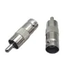 Adaptador de video para cámara de vigilancia RCA a BNC, conector macho RCA a hembra BNC a cámara de TV.