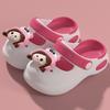 Sandalias para Niñas Verano Nuevo Padre-Hijo Princesa Zapatos Croc para Niños Mary Jane Ropa Exterior para Niñas Suela Blanda Pantuflas Antideslizantes