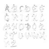 Colgantes de Letra 'P' de Acero Inoxidable Juego Completo Color Oro al Vacío Acero Letras Inglesas Mayúsculas Accesorios para Joyería de Acero Inoxidable DIY