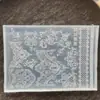 Molde para Uñas con Encaje Estampado Flor Lazo Molde de Silicona de Alta Transparencia Modelo Nuevo