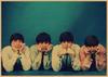 The Beatles Beatles Banda de Rock Póster de Papel Kraft Vintage Pintura Mural Decorativa para Bar Cafe 414