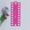Mengfang cross-stitch fábrica venda direta cor plástico 20 furos threading board Suzhou bordado bordado bordado placa de enrolamento especial