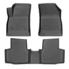 Adecuado para Chevrolet Cruze 2016-2021 Tapetes de Piso TPE Material 3D para Todo Clima Tapete de Cajuela