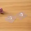 Nuevo Gancho Transparente de Cuerno para Cocina y Baño, Creativo Gancho Sin Rastro Detrás de la Puerta, Gancho Adhesivo de Plástico Sin Perforaciones, Suministro Directo a Precio de Fábrica
