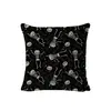 Decoración de Halloween Navideña Transfronteriza de Amazon Cojín para Sofá de Sala de Estar Funda de Cojín Funda para Cojín Lumbar de Oficina