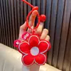 Chaveiro de Flor de Tecido Acessórios Estudante Flor com Enchimento de Algodão Chaveiro Pingente de Bolsa Pequeno Presente Atacado