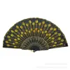 Abanico de encaje, abanico plegable, abanico de baile, estilo antiguo Hanfu, estilo español, varios abanicos de encaje
