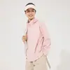 Ropa de Protección Solar de Verano Nueva para Parejas, Ligera y Transpirable, UPF50+, Ropa de Protección Solar para Hombres, Ropa de Protección para la Piel de Color Sólido con Capucha para Parejas