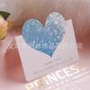 Tarjeta de deseos manuscrita del fabricante, mensaje de bendición en blanco de alta calidad, tarjeta de felicitación de cumpleaños de floristería, postal, estilo festivo coreano