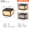Lámpara de Cabeza de Columna Estilo Chino Nuevo para Patio de Villa, Impermeable para Valla Exterior, Columna de Pared para Paisajismo, Iluminación Solar LED para Exteriores