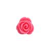 Resina tridimensional rosa flor decoração enfeites de flores diy celular beleza vintage acessórios rosa vermelha