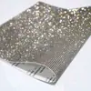 Tiras de Strass em Estoque com Suporte Adesivo, Strass de Vidro, Tiras de Strass Autoadesivas, Adesivos de Diamante, Adesivos de Strass para Carro DIY