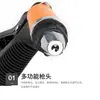 Lavadora de alta pressão doméstica 12V para carro, pistola de água, bico de pistola de spray de bala, ferramenta de escova para rega de jardim e carro