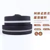 Calças Casuais Roupa Roupa Calças Cintura Terno Acessórios para Terno Calças Cintura Jacquard Forro Antiderrapante na Cintura