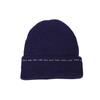 Nuevo gorro de lana de punto, estilo coreano, moderno, con punta rizada cálida, gorro informal versátil, gorro frío para mujer