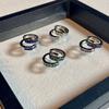 Coreano Simples Zircon Brinco Pequena Fivela de Orelha Elegante Doce Pet Nicho High-end Brincos de Correspondência de Cores com Diamante Brincos All-match para Mulheres
