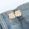 Pantalones Vaqueros Lindos Mengmeng Sin Botones Sin Costuras Desmontables Cintura Ajustada Cambiador de Cintura Grande a Pequeña Artefacto para Cintura Ajustada