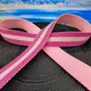 Acessórios de Fita de Nylon Imitação, Coleiras Personalizadas de Dois Tons para Animais de Estimação, Cordas de Tração, Alças de Mochila, Cintos, Alças de Ombro Transversais, Tiras Tecidas