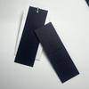 Fabricante de Ropa para Hombre y Mujer Etiquetas Negras Tarjeta Marcas Registradas Personalizadas Etiquetas para Ropa con Logotipo Personalizado Diseño Personalizado