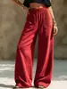 2026 Amazon Europa Transfronterizo Nueva Ropa para Mujer Moda Casual Holgada Pana Multicolores Pantalones para Mujer