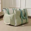 Casa para Perro de Coche Esterilla para Mascota Esencial de Viaje para Perro en Coche Nido para Mascota Asiento de Seguridad Asiento Trasero Bolsa para Mascota