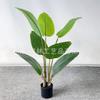 Fábrica de Plantas Verdes venda quente artificial artificial artificial árvore bonsai para decoração de bonsai de bananeira artificial atacado comércio exterior árvore falsa
