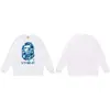 Suministro Mayorista Transfronterizo de Marca de Moda de Comercio Exterior Sudadera Pesada de Cuello Redondo Chaqueta de Manga Larga Tiburón