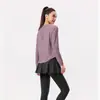 Roupas de Yoga Femininas Profissionais de Primavera Novas Respiráveis Soltas Plus Size Pilates Fitness Secagem Rápida Manga Longa