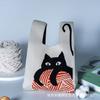 Bolso de Mano Bolso Tejido Bolso de Mujer Bolso de Mano Bolso Cubo Bolso Tote Versátil Bolso Tejido Bolso de Mujer Ligero