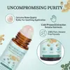 El aceite esencial de ricino con incienso en roll-on es refrescante, hidratante y nutre suavemente, proporcionando hidratación diaria y cuidado confortable para el cuerpo y la piel.