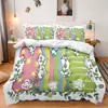 Juego de Cama de Tres Piezas Shein Temu Serie Pascua 3 Juego de Cama Decorativo de Tres Piezas Se Puede Emitir Jit